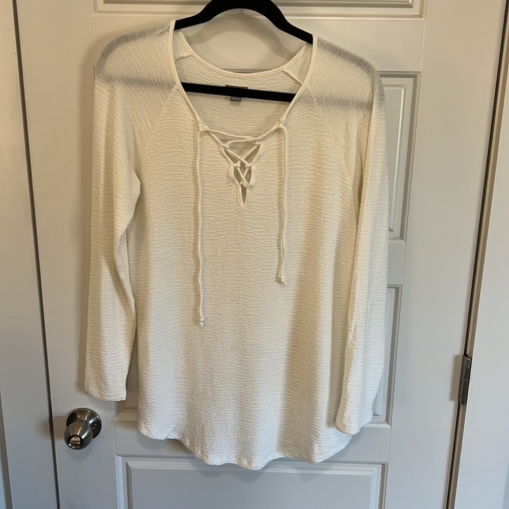 Aerie Lace-Up Top